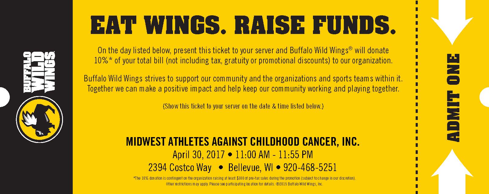 Buffalo Wild Wings Backs MACC - MACC Fund